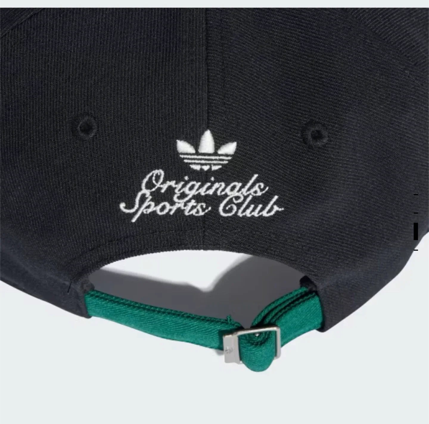 Adidas Originals Sports Club Cap - Black OSFM and OSFW image indicator(4)