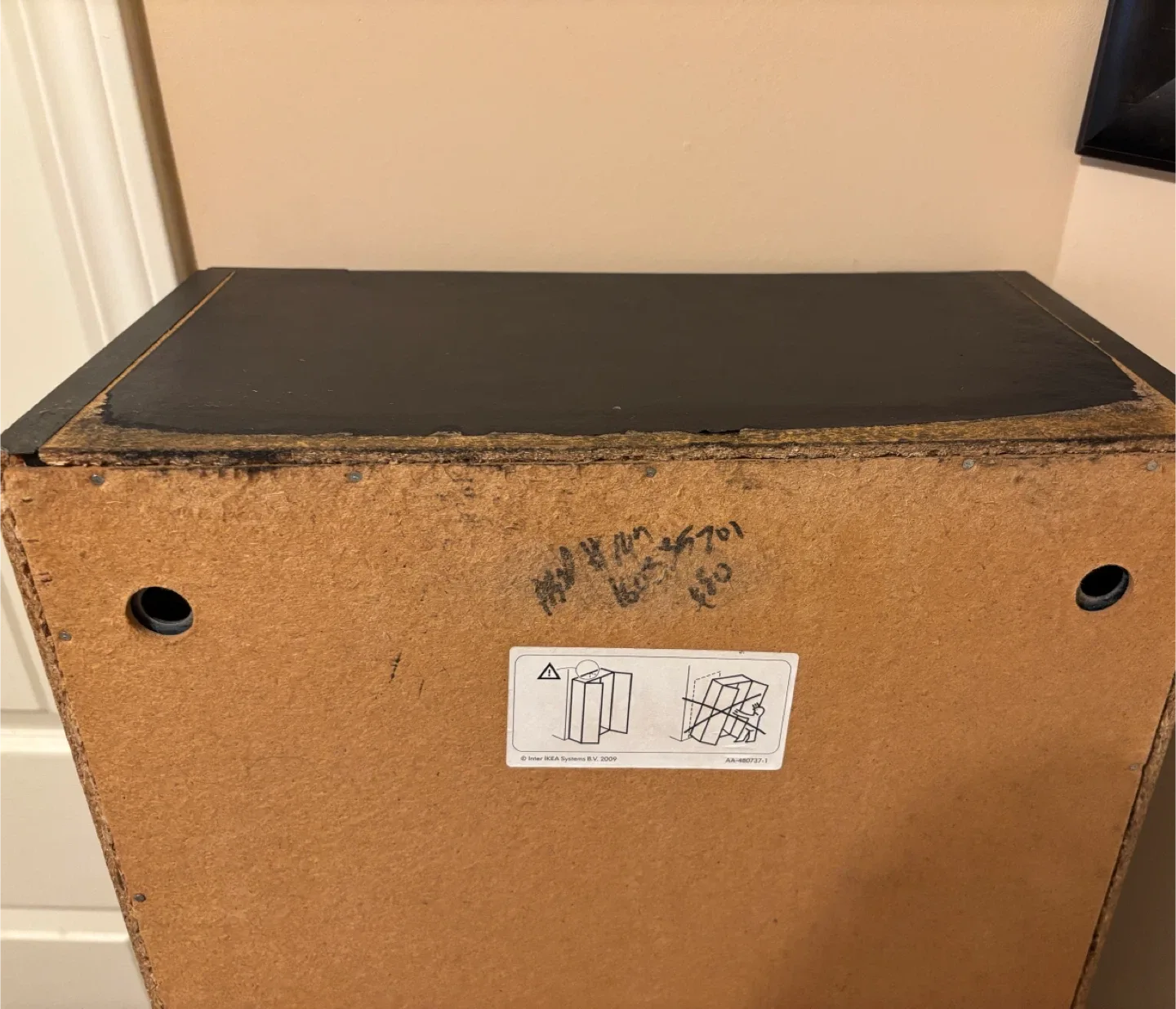 Elegant Black Display Cabinet by IKEA image indicator(4)