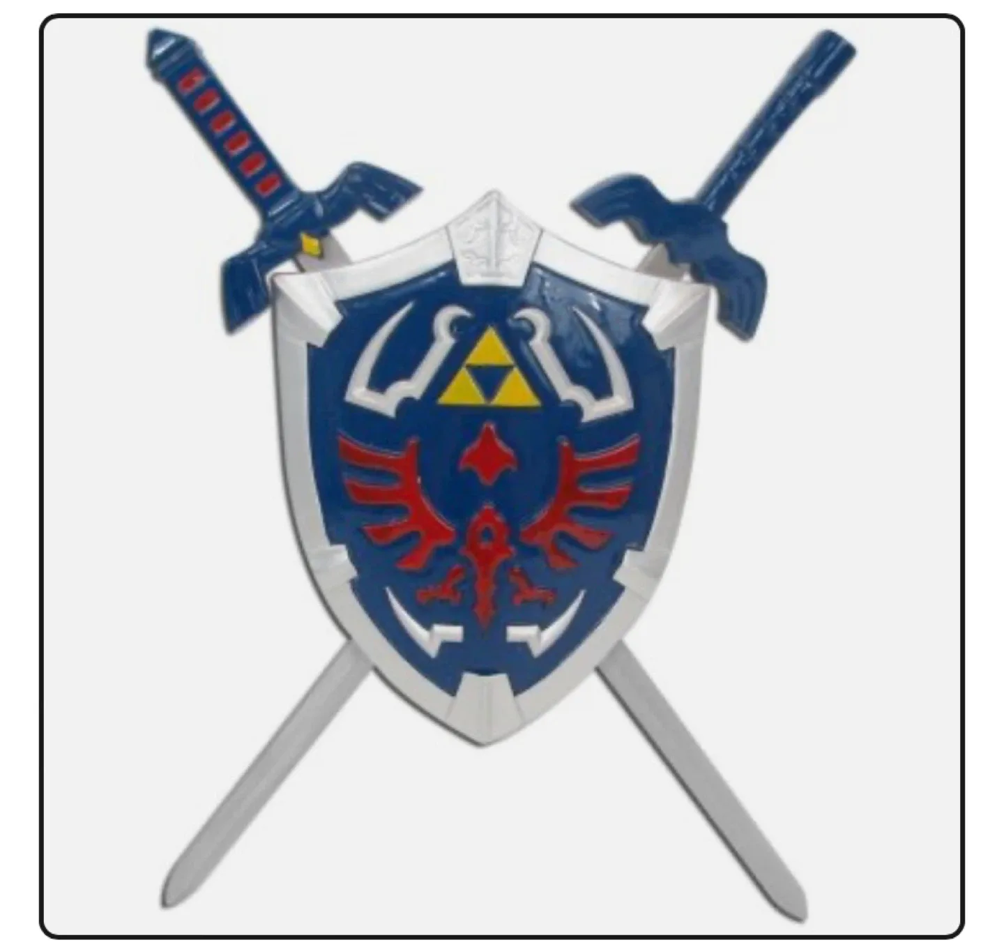 New Zelda Hylian Shield & Swords Wall Display Set