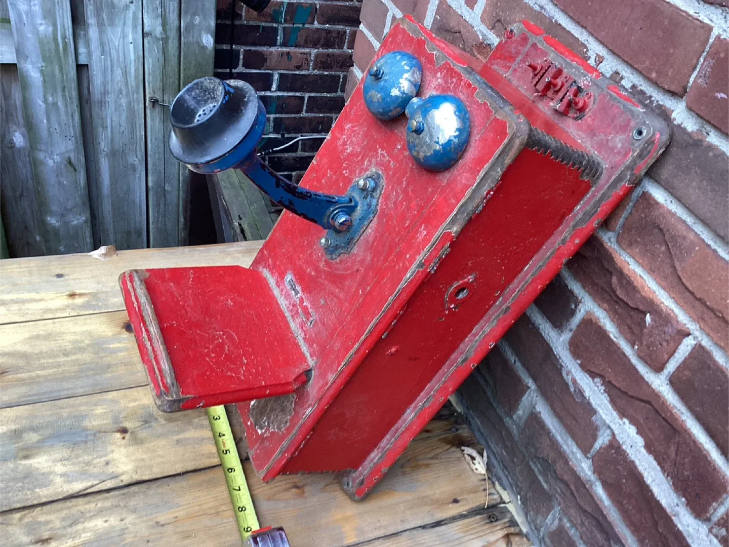 Antique STROMBERG-CARLSON Hand Crank Wall Mount Telephone image indicator(2)