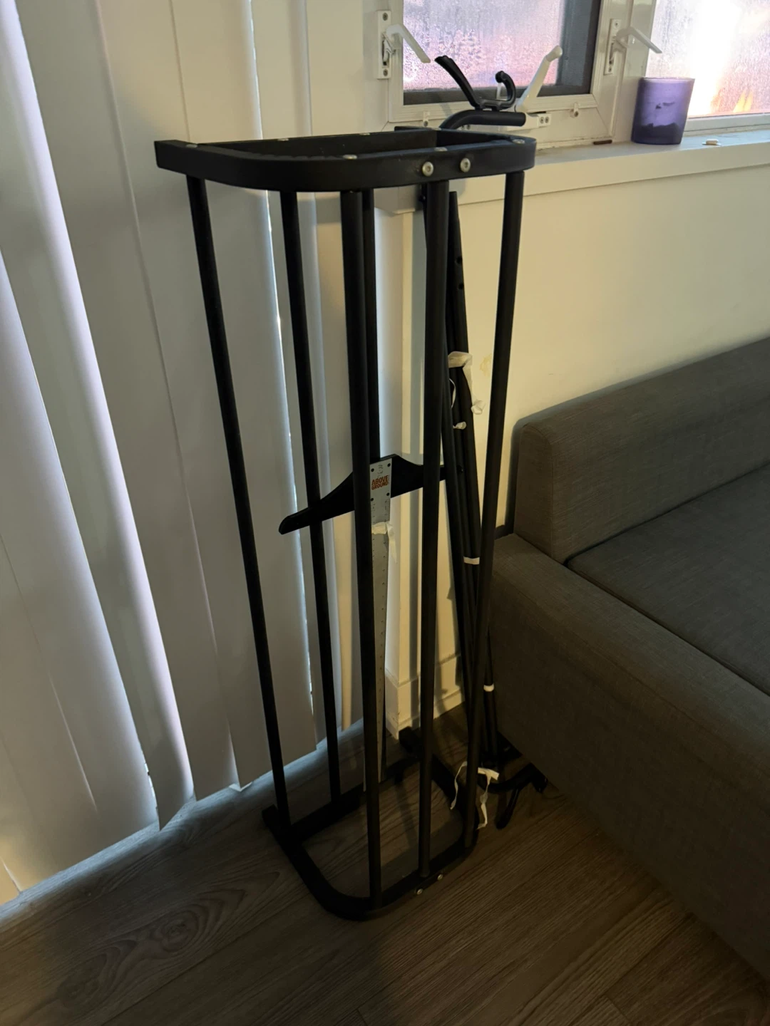 Black Metal Clothing Rack