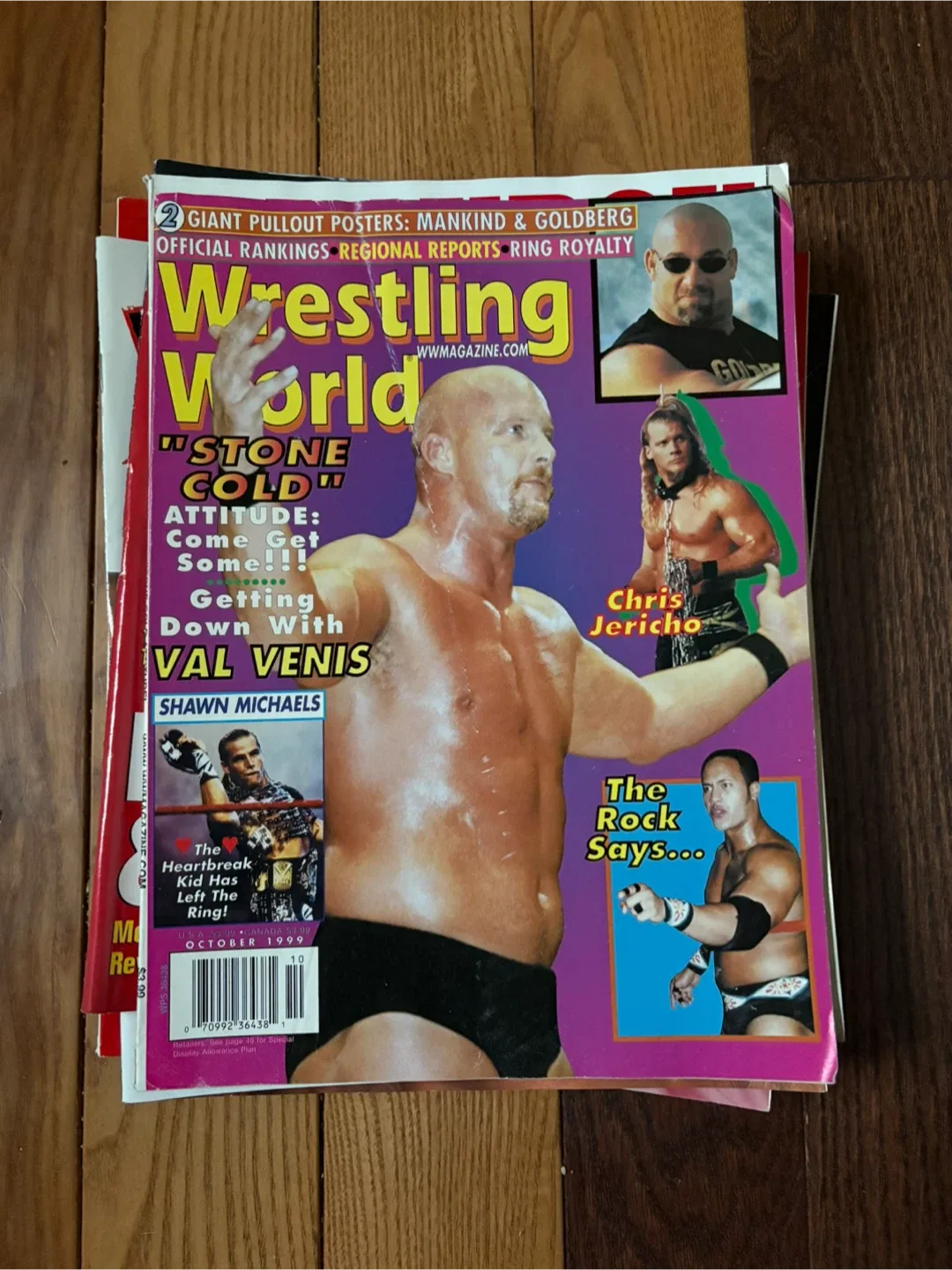 Vintage WWF/WWE Wrestling Magazines Lot x12 1999-2004 image indicator(5)