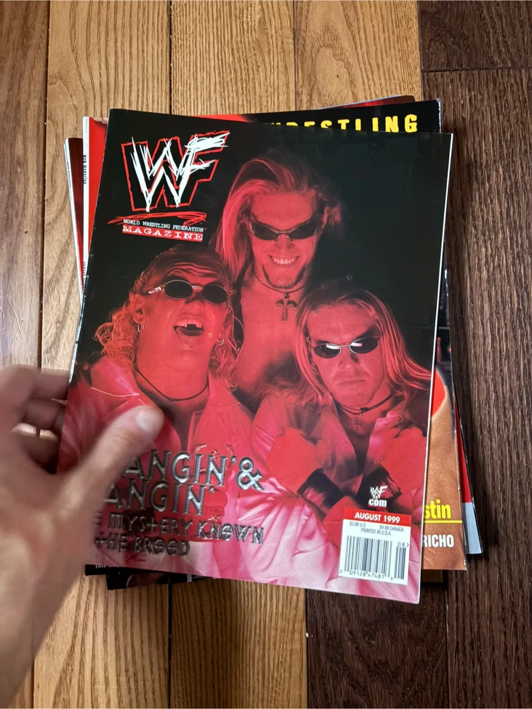 Vintage WWF/WWE Wrestling Magazines Lot x12 1999-2004 image indicator(7)