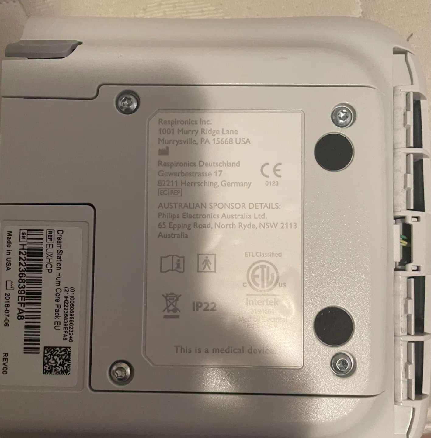 Philips Respironics DreamStation Hum Core Pack EU image indicator(2)