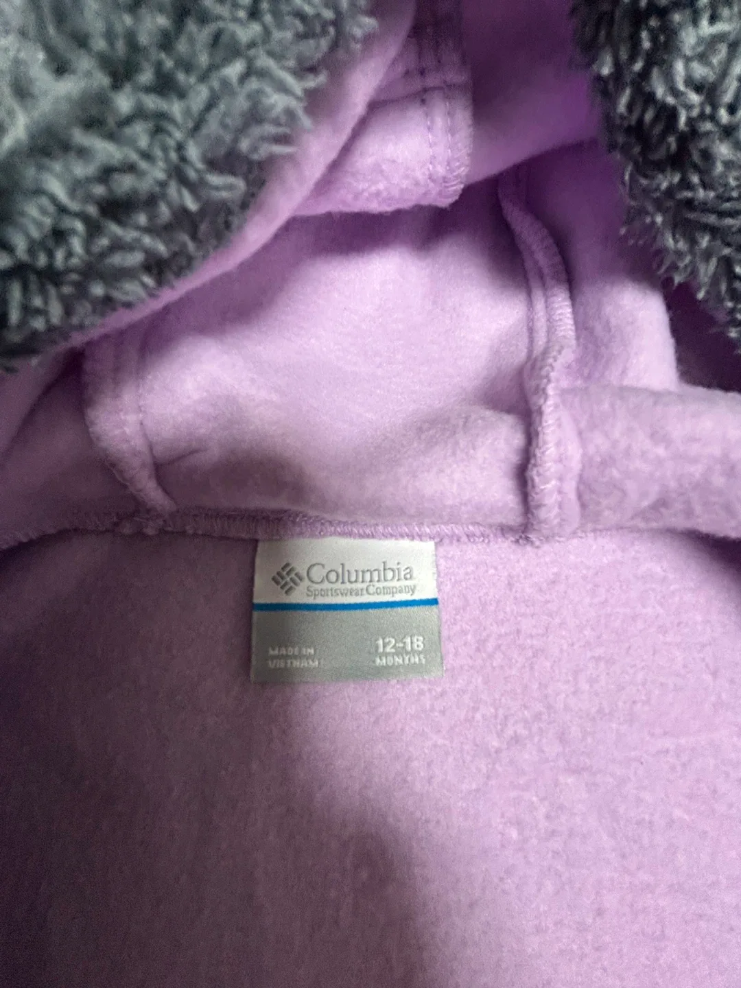 Columbia Baby Fleece Onesie - Size 12-18 Months image indicator(2)