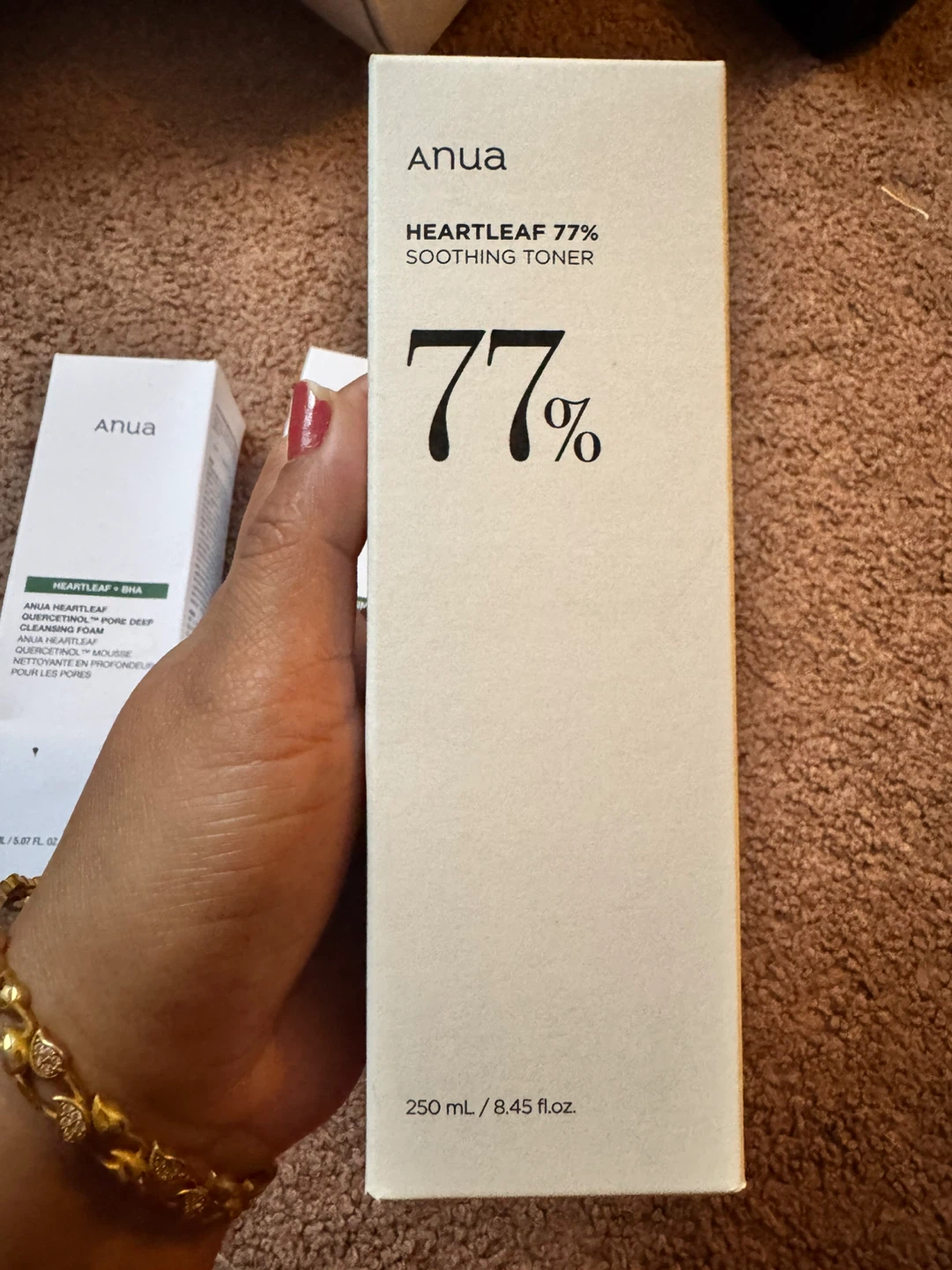 Anua Skincare Set cleansing oil,facewash,toner &moisturiser - photo 4