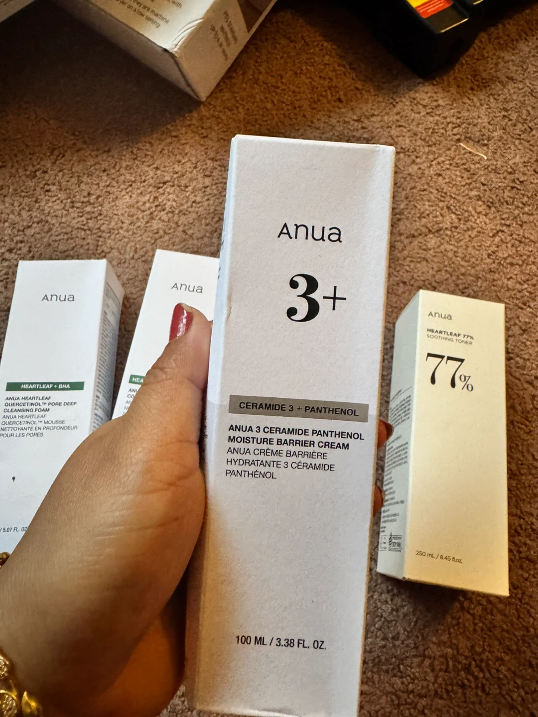 Anua Skincare Set cleansing oil,facewash,toner &moisturiser - photo 5