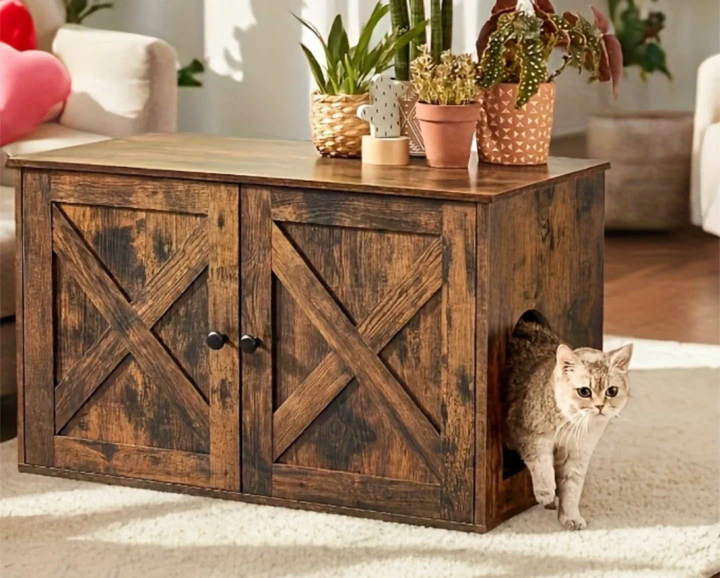 Cat Litter Box Enclosure