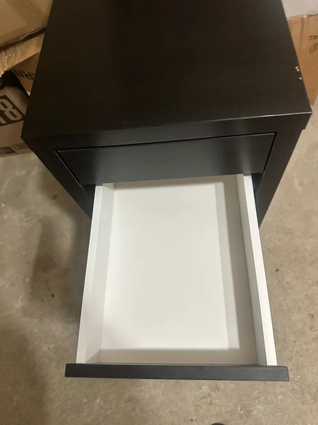 IKEA micke Drawer Unit - Black image indicator(4)