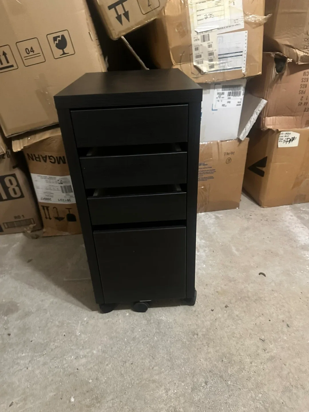 IKEA micke Drawer Unit - Black
