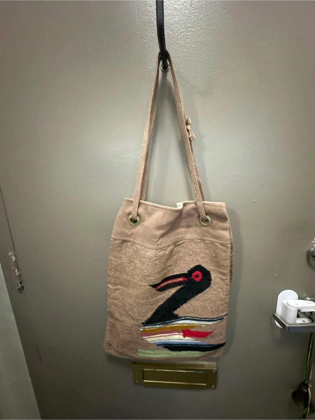 Handmade Embroidered Shoulder Bag - photo 2