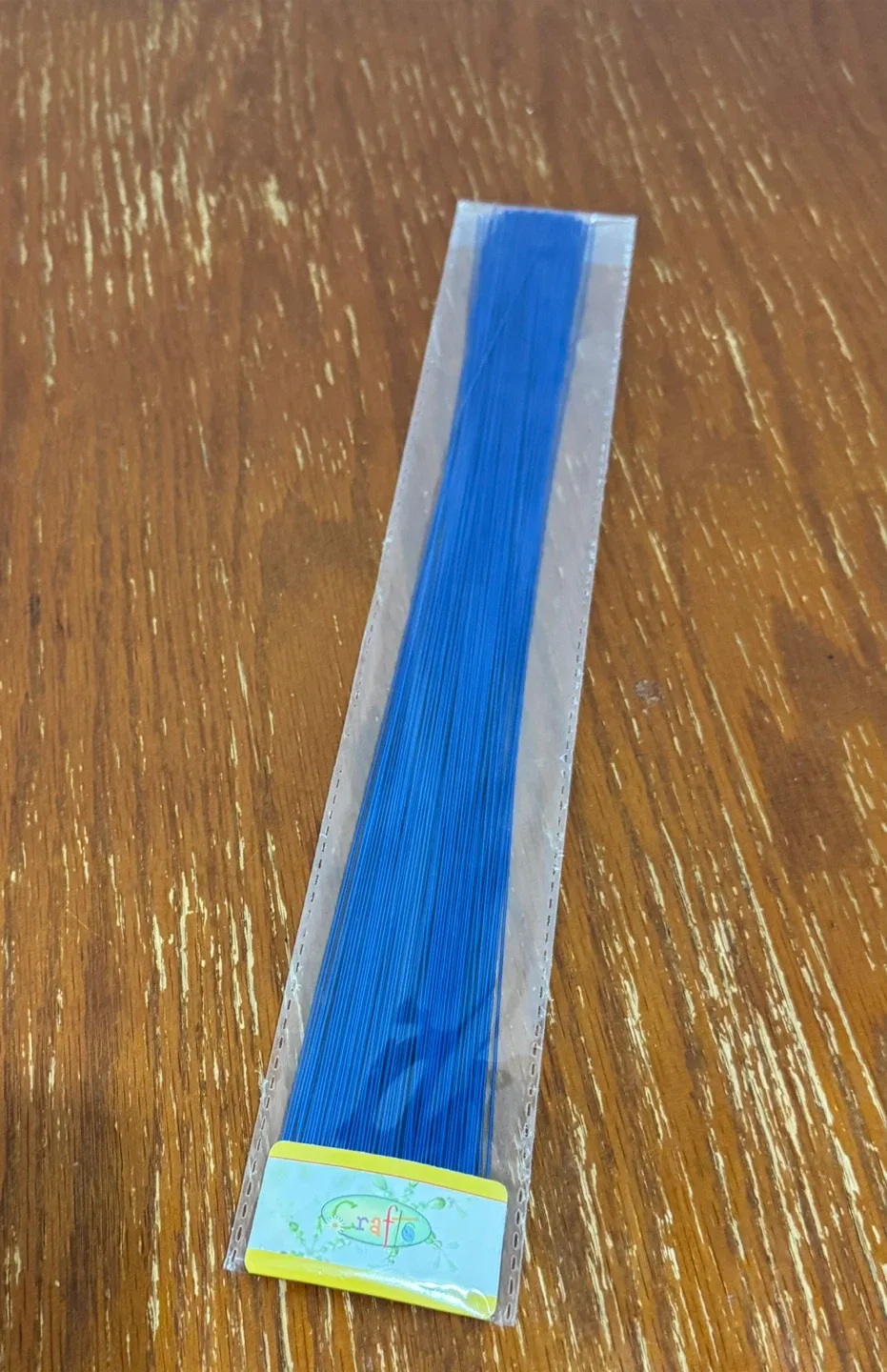 Crafts Blue Floral Wire