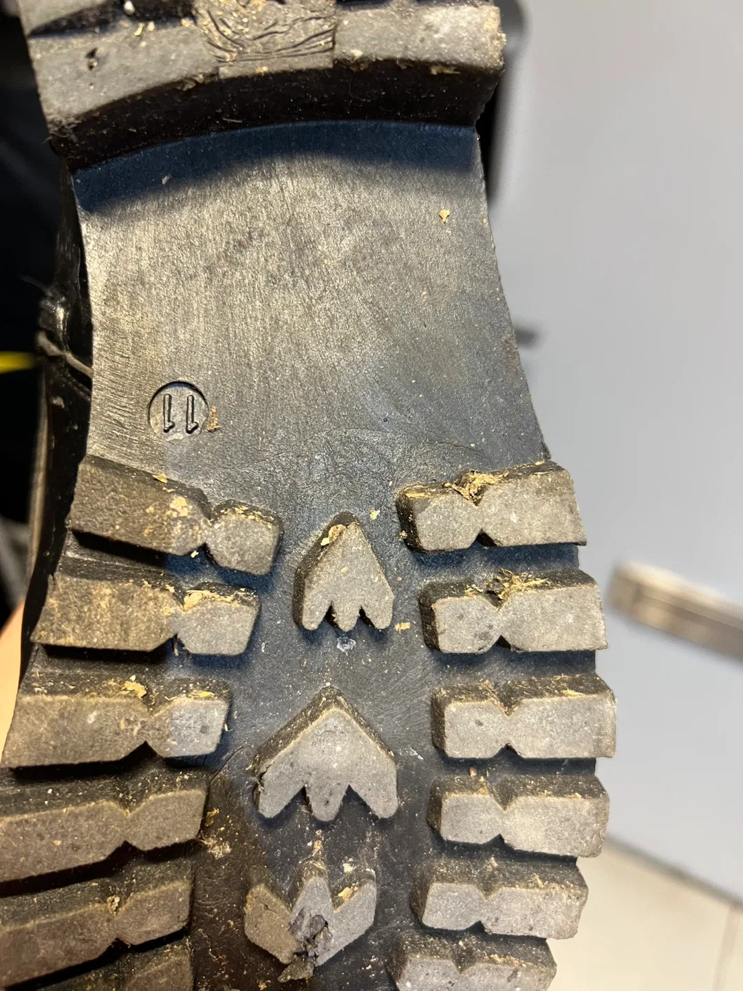 Black Lace-Up Boots, Size 11 image indicator(3)