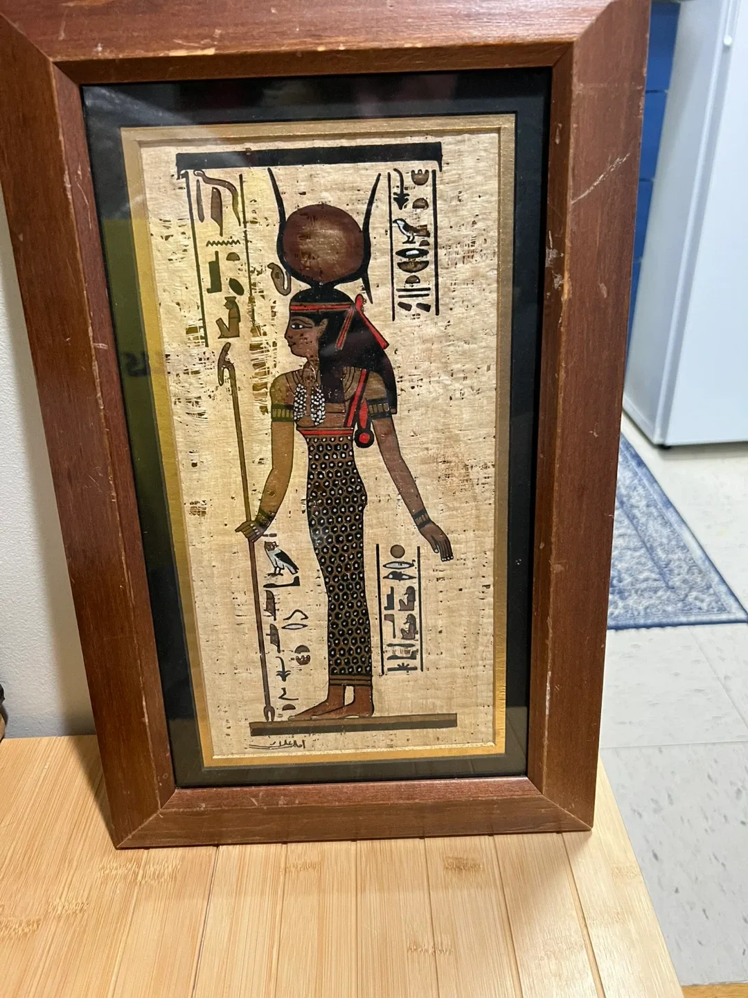 Egyptian Papyrus Art - set of 3