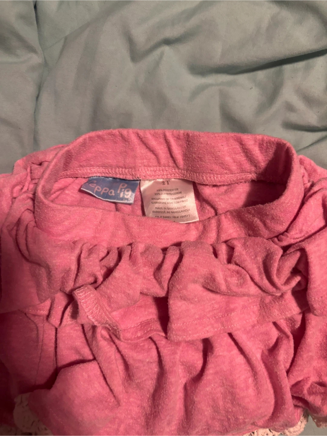 Peppa Pig Pink Skirt - Size 2T - photo 2