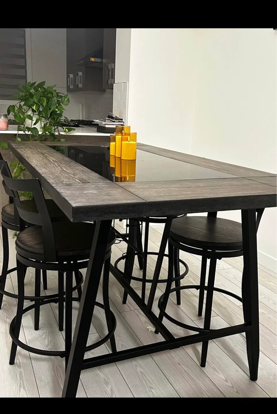 ✨ Modern High-Top Dining Table ! ✨ image indicator(4)