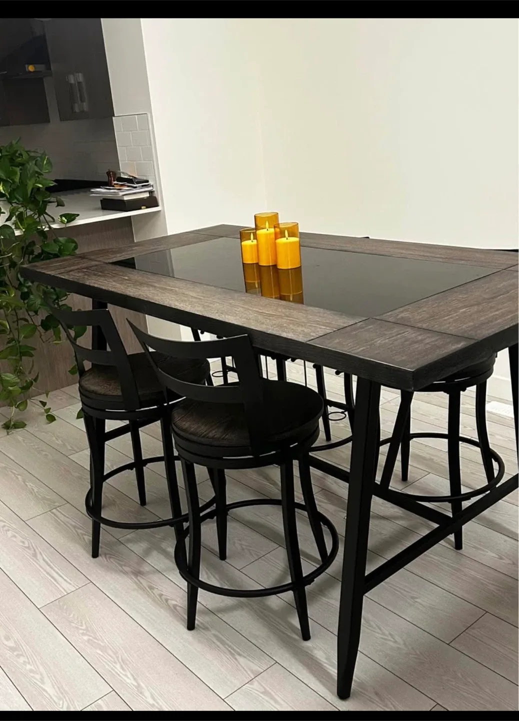 ✨ Modern High-Top Dining Table ! ✨ image indicator(2)