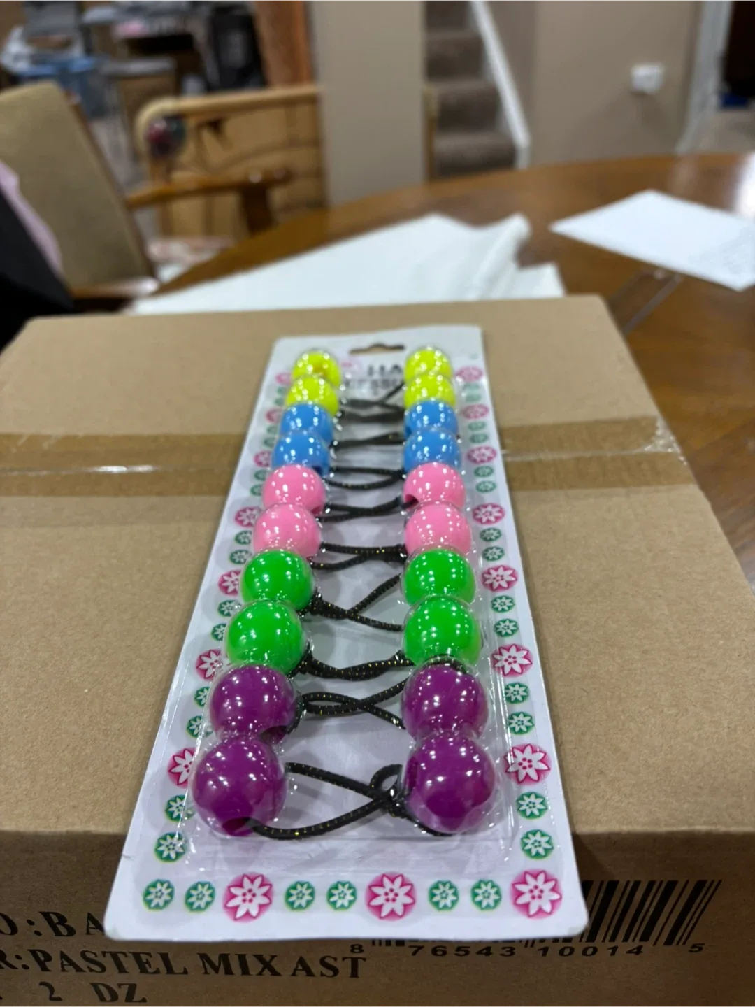 New Bubble Hair Accessories Pastel Mix