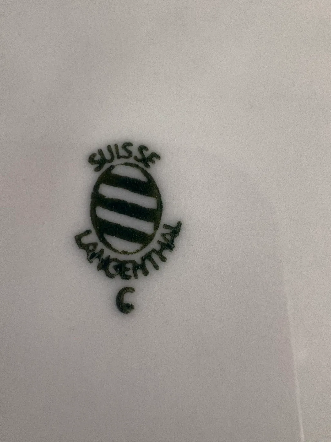 Swiss Langenthal Plate Set Life in the Alos image indicator(2)