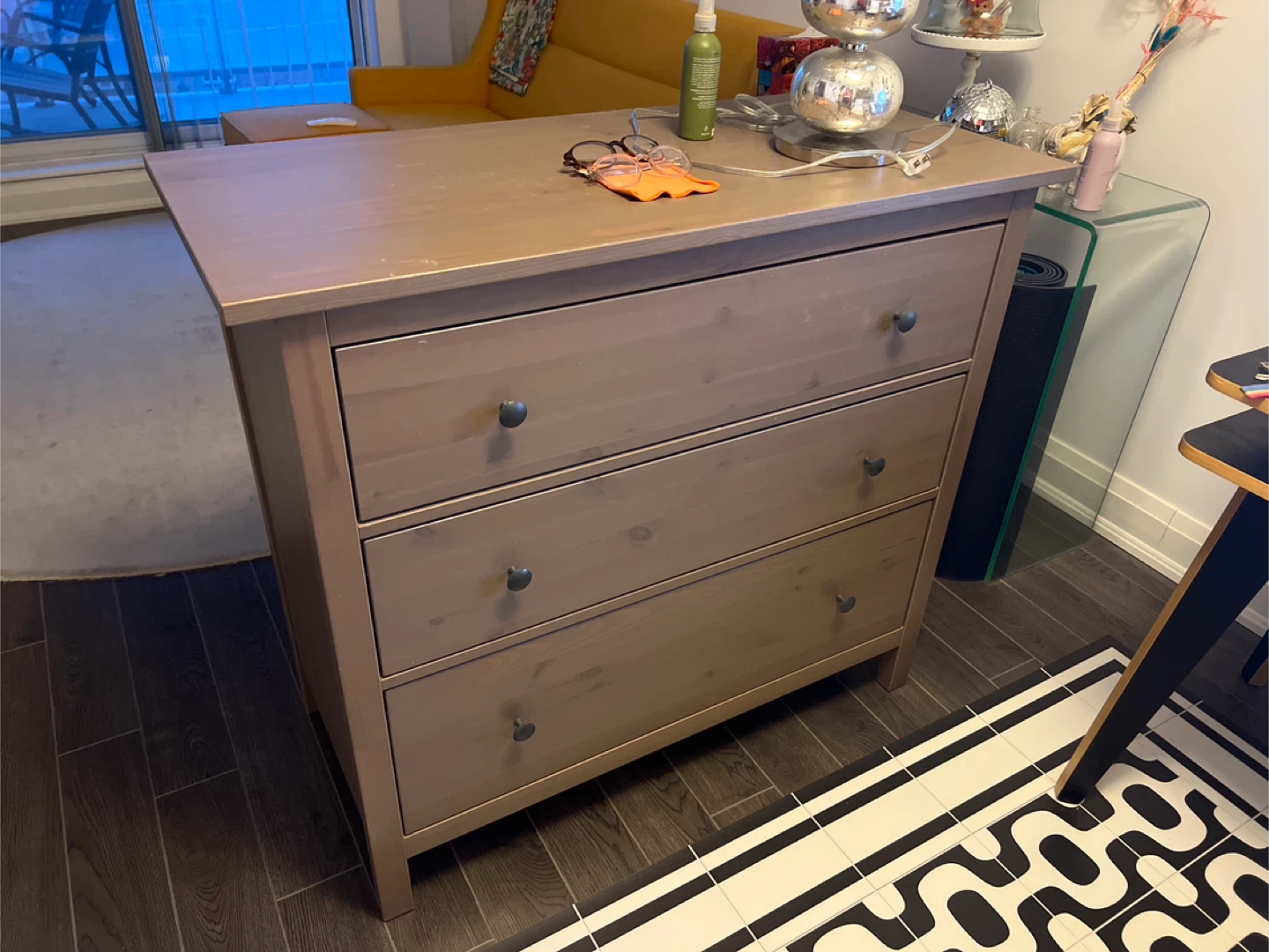 IKEA Hemnes 3-Drawer Chest - Light Brown