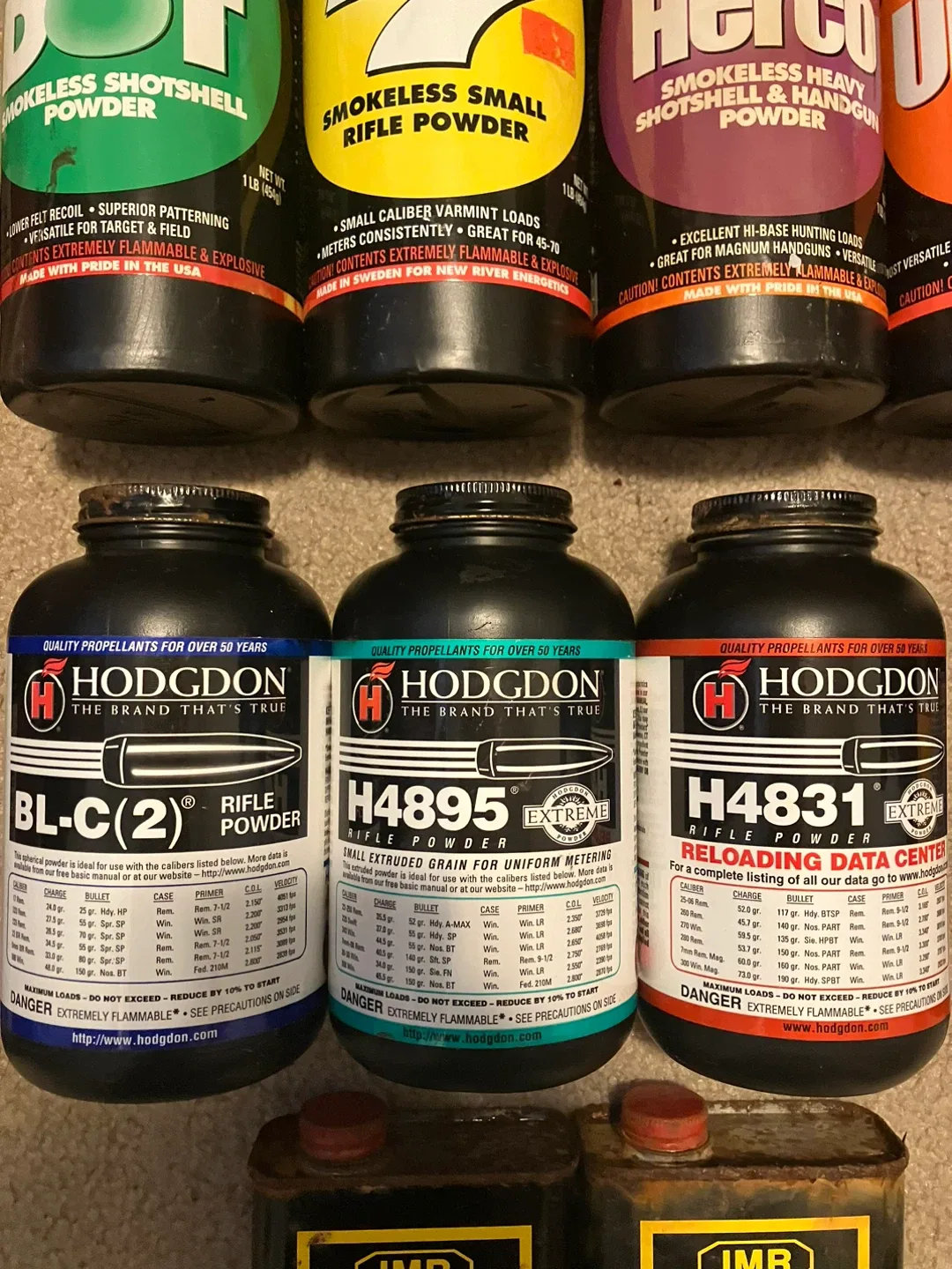 14LBS of Smokeless Powder, Muzzleloading Propellant and etc image indicator(4)