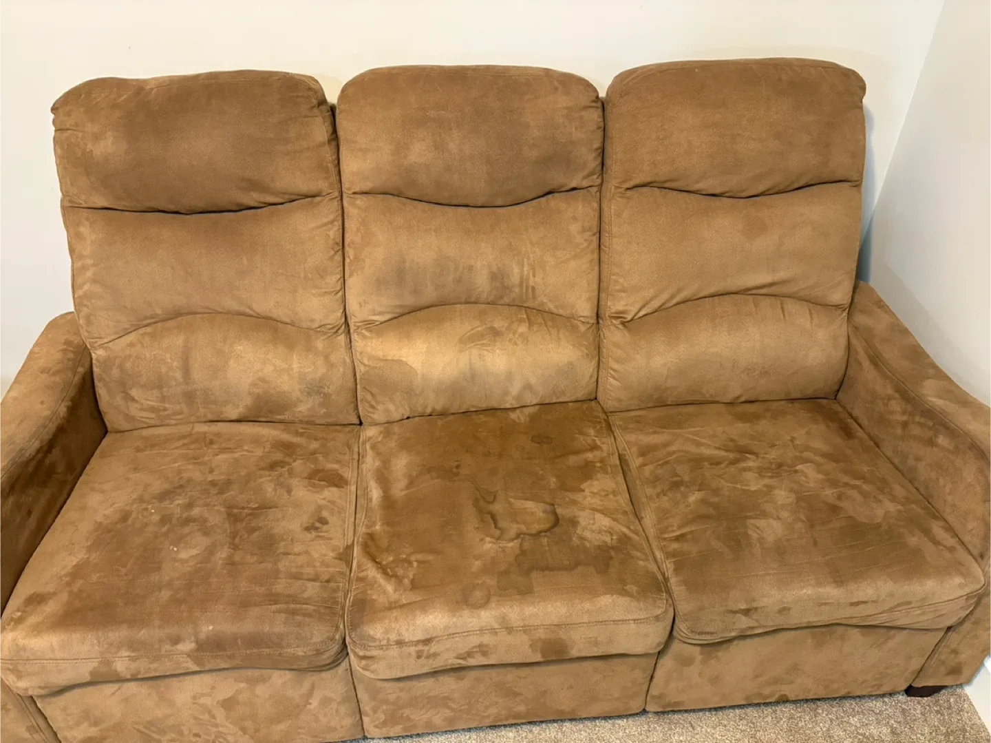 Reclining Sofa Set - Loveseat, Sofa, Chair