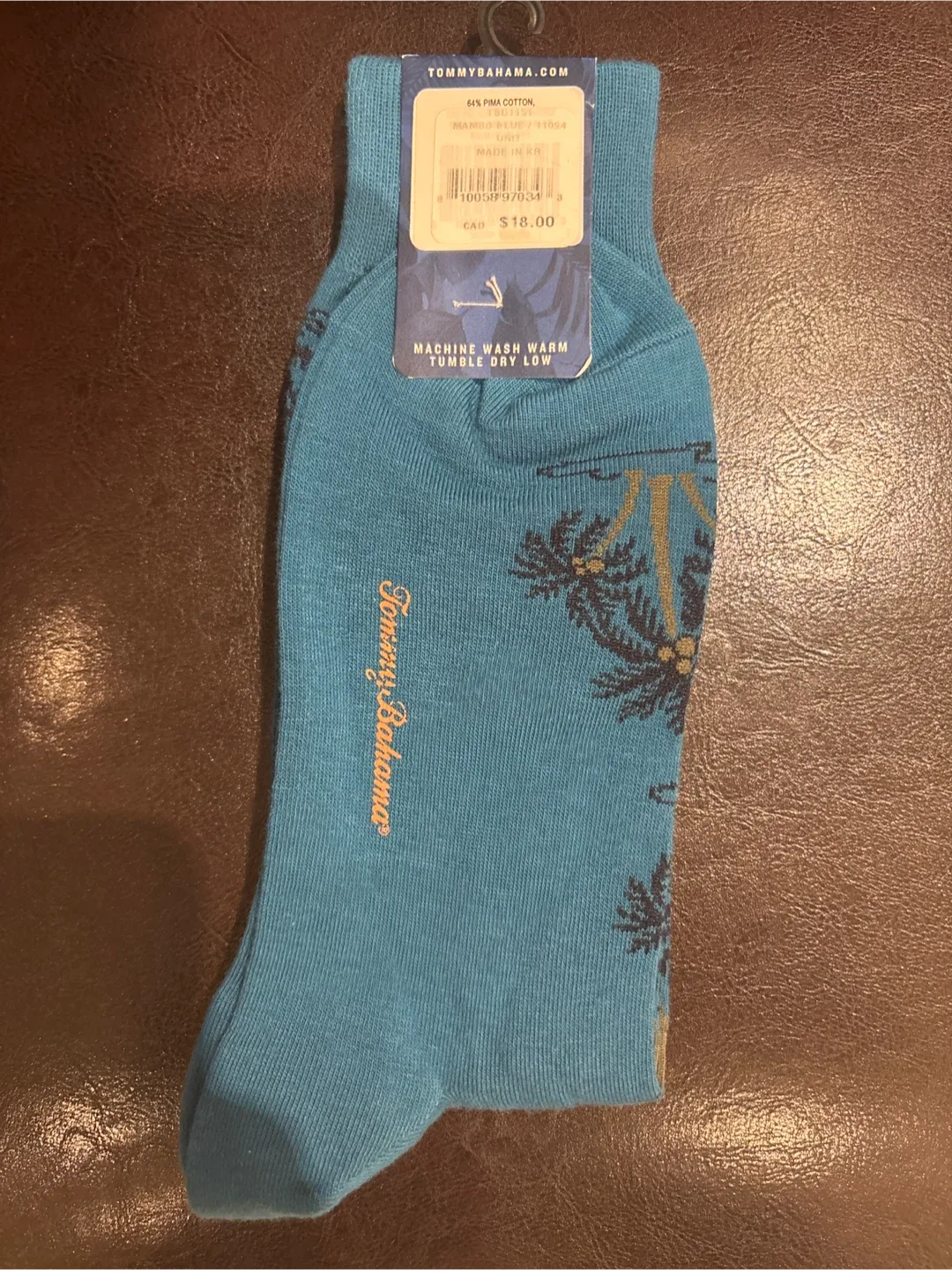 Tommy Bahama Men's Palm Tree Socks - One Size image indicator(2)