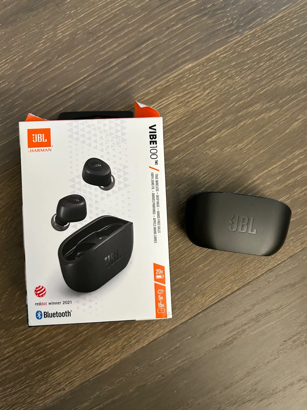 JBL Vibe 100 True Wireless Earbuds - Black