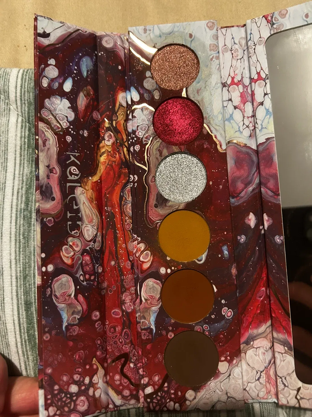 Kaleidos Futurism II: Cyber Bronze Eyeshadow Palette image indicator(3)
