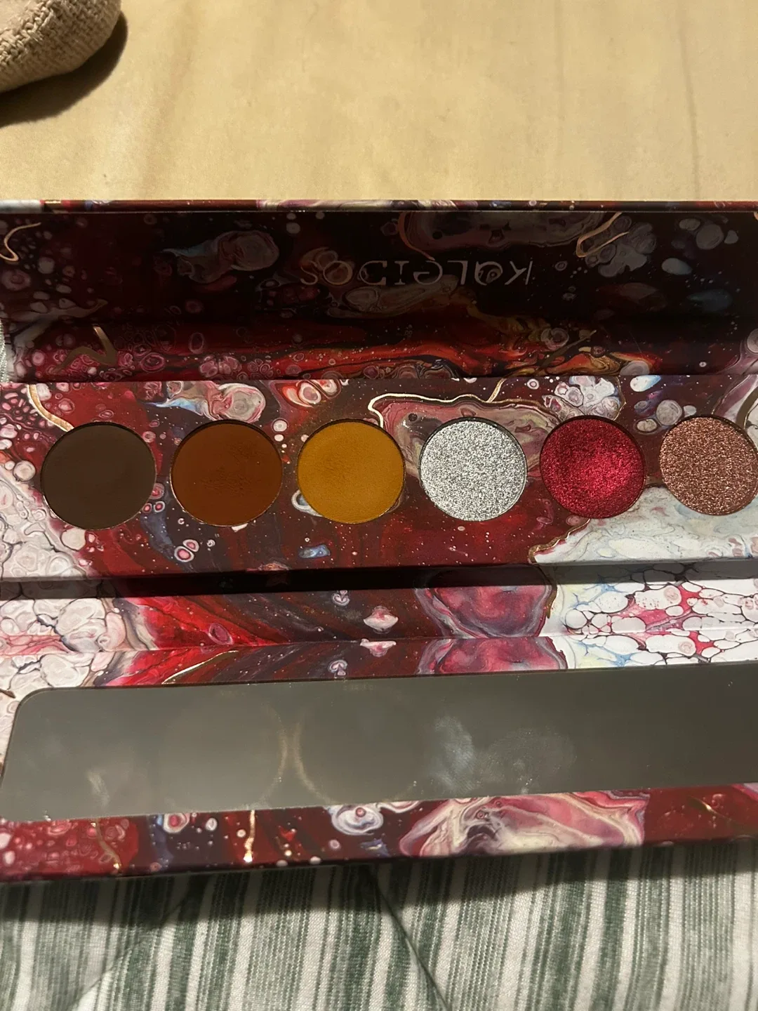 Kaleidos Futurism II: Cyber Bronze Eyeshadow Palette