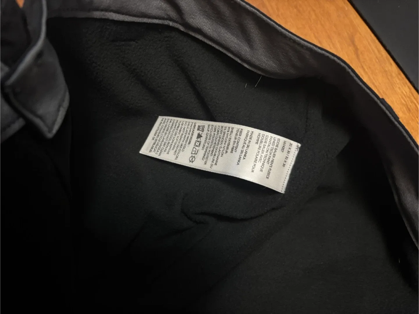 Eddie Bauer fleece lined Pants - 32x30 image indicator(8)