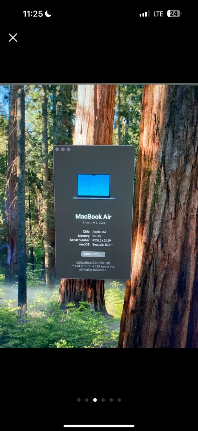 Macbook M4 *BRAND NEW* image indicator(4)