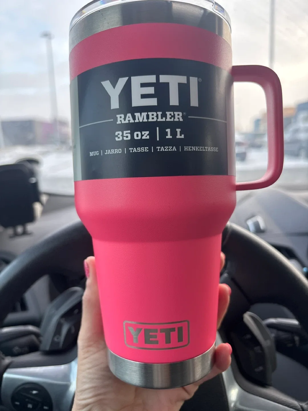 YETI Rambler 35 oz Mug - Pink