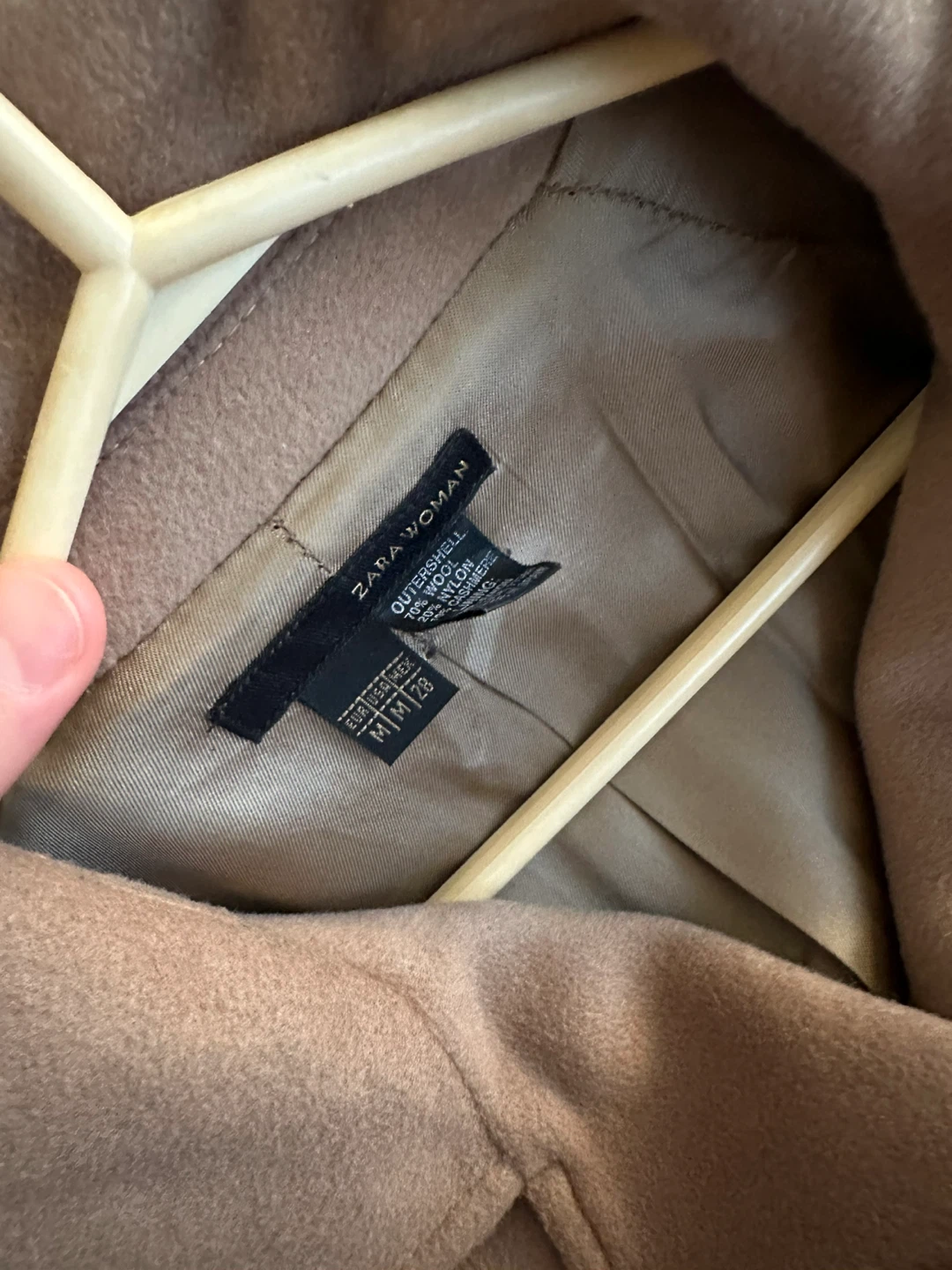 Zara Woman Wool Blend Coat - Size M - photo 2
