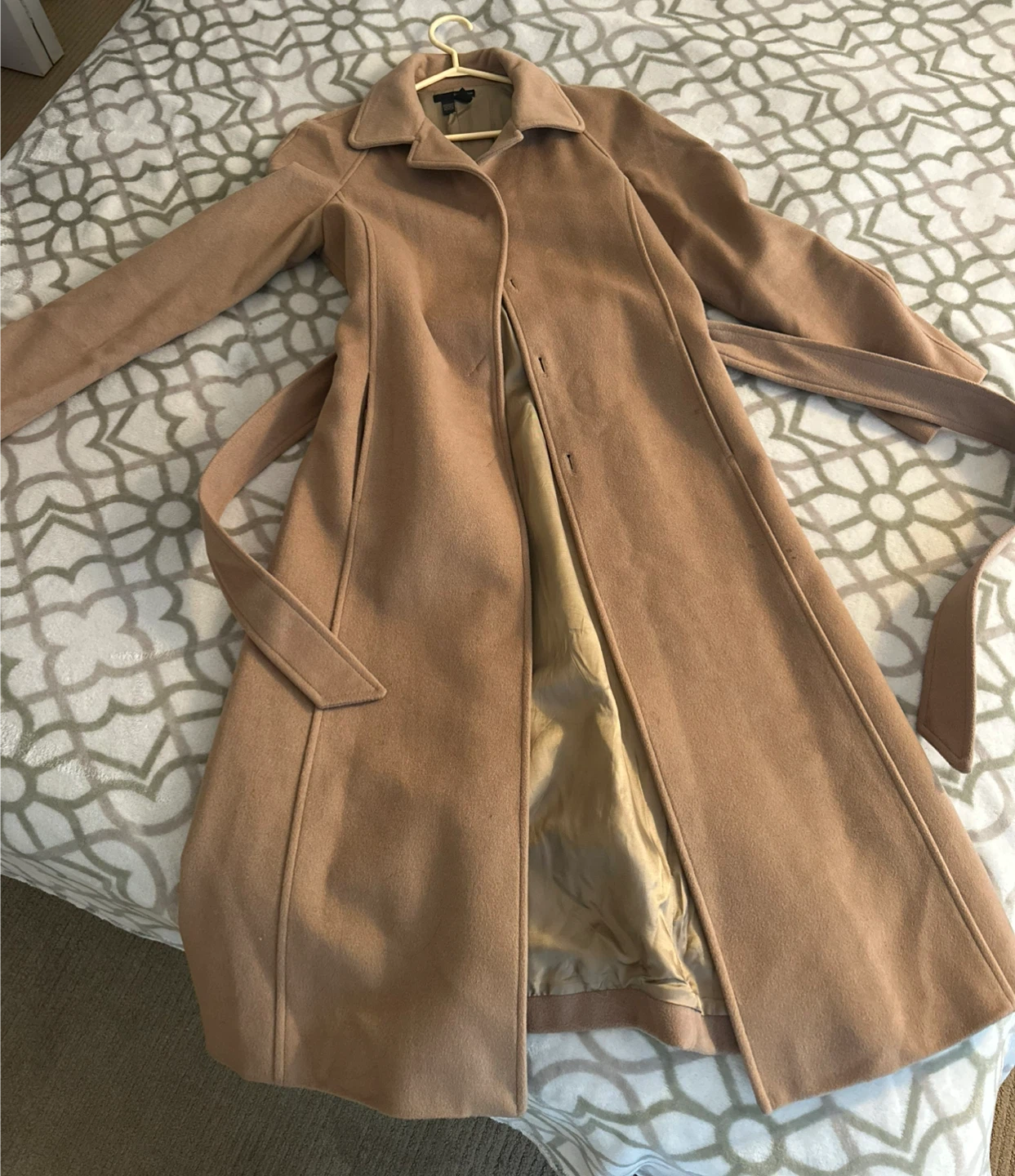 Zara Woman Wool Blend Coat - Size M