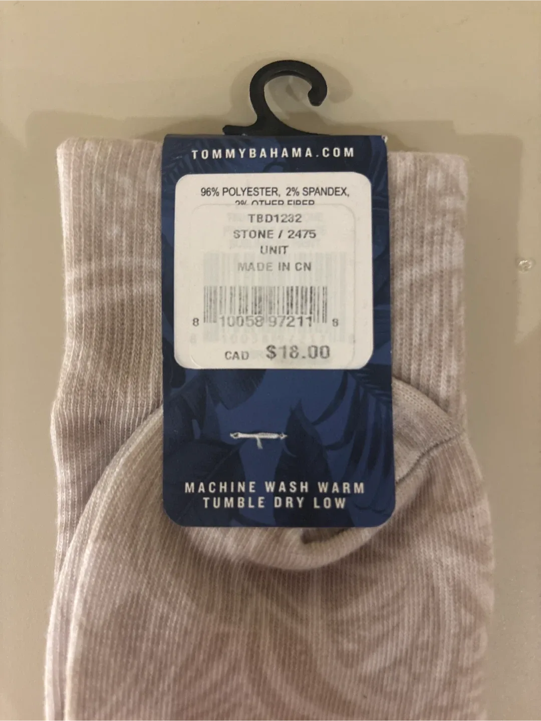 Tommy Bahama Men's Fine Hosiery Socks - One Size image indicator(5)