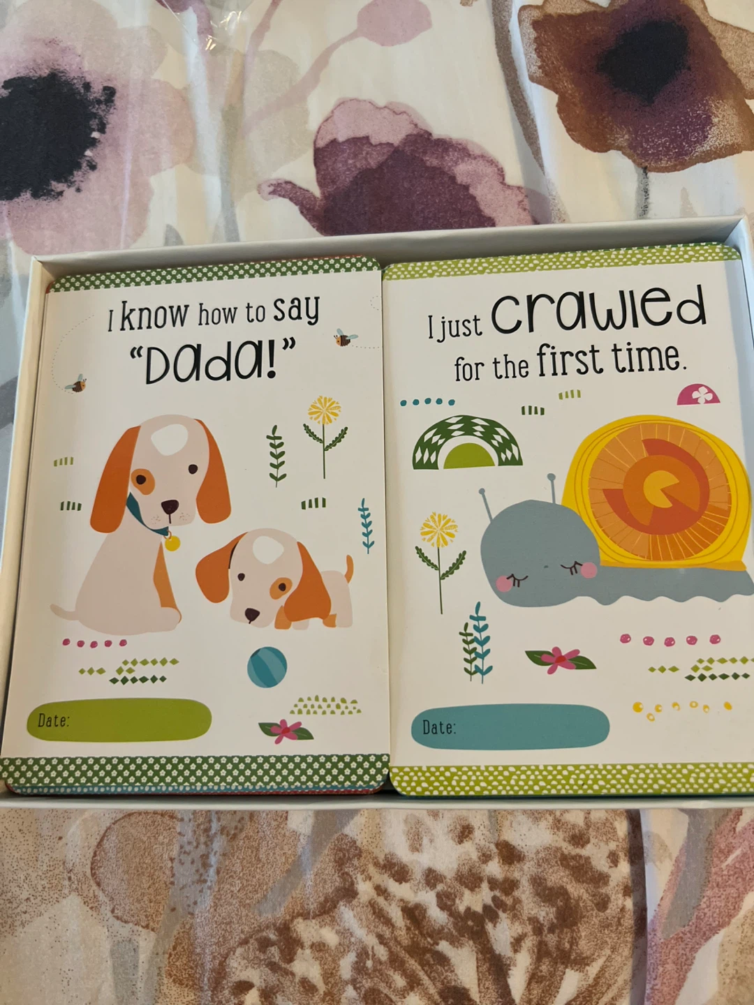 Petite Boutique Moments to Treasure Baby Record Cards - photo 4