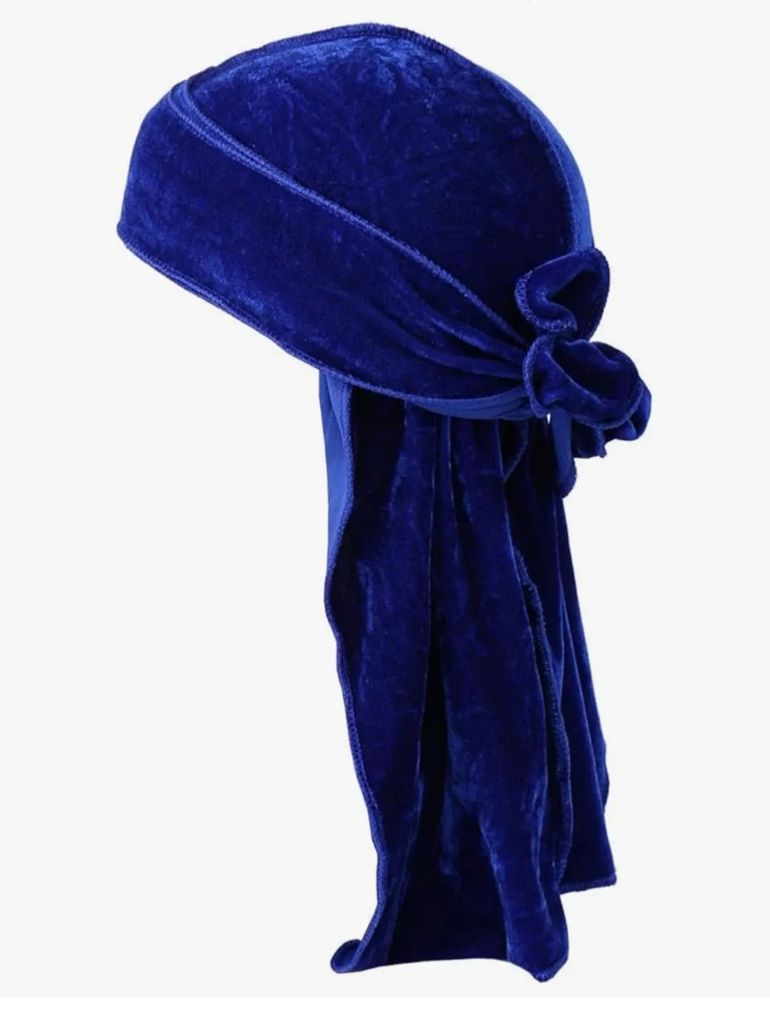 Velvet Royal Blue & Burgundy Durags