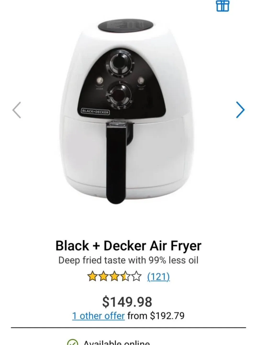 Black + Decker Air Fryer