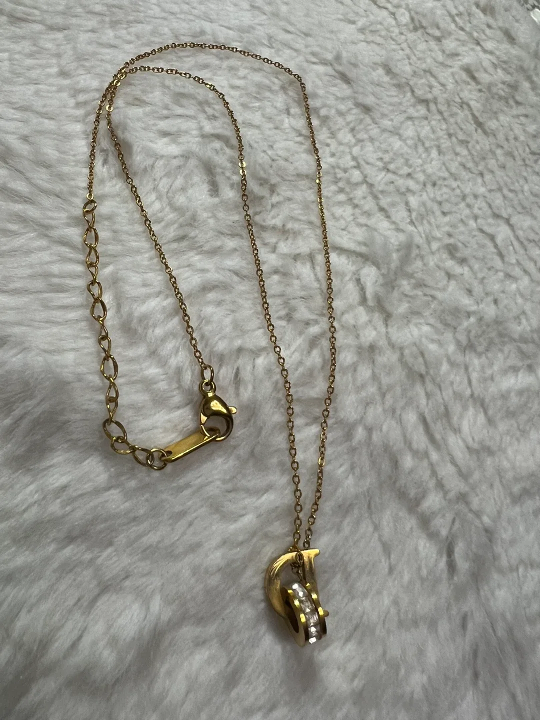 Gold tone Necklace image indicator(2)