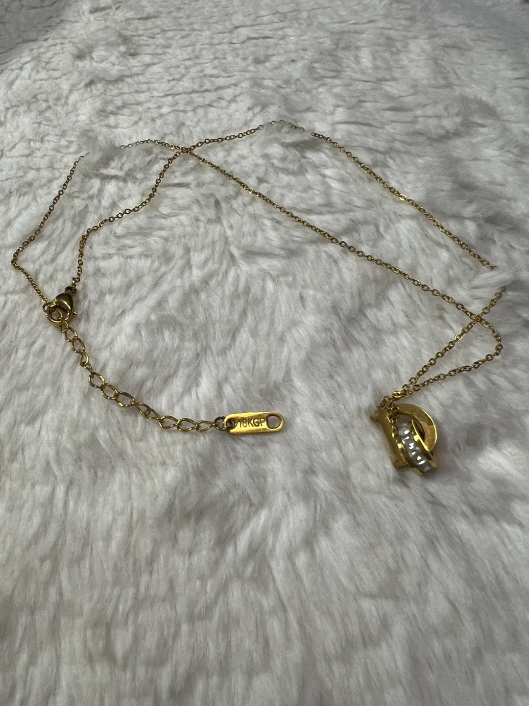 Gold tone Necklace image indicator(3)