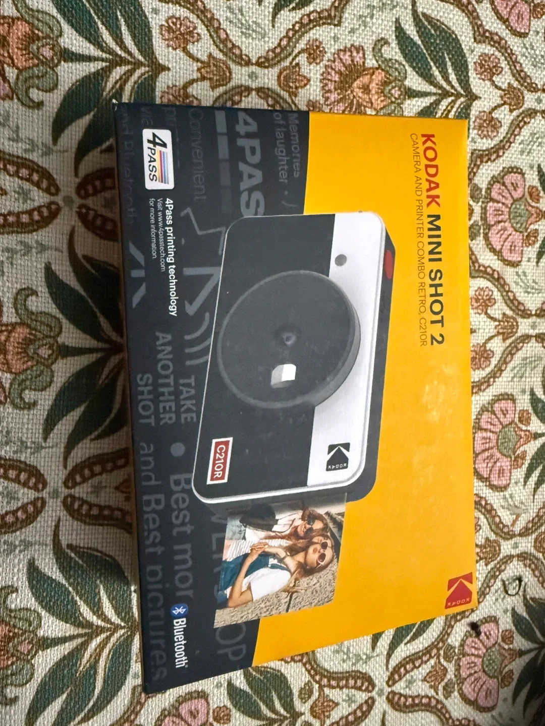 Brand New-Kodak Mini Shot 2 Retro 4PASS Camera & Printer