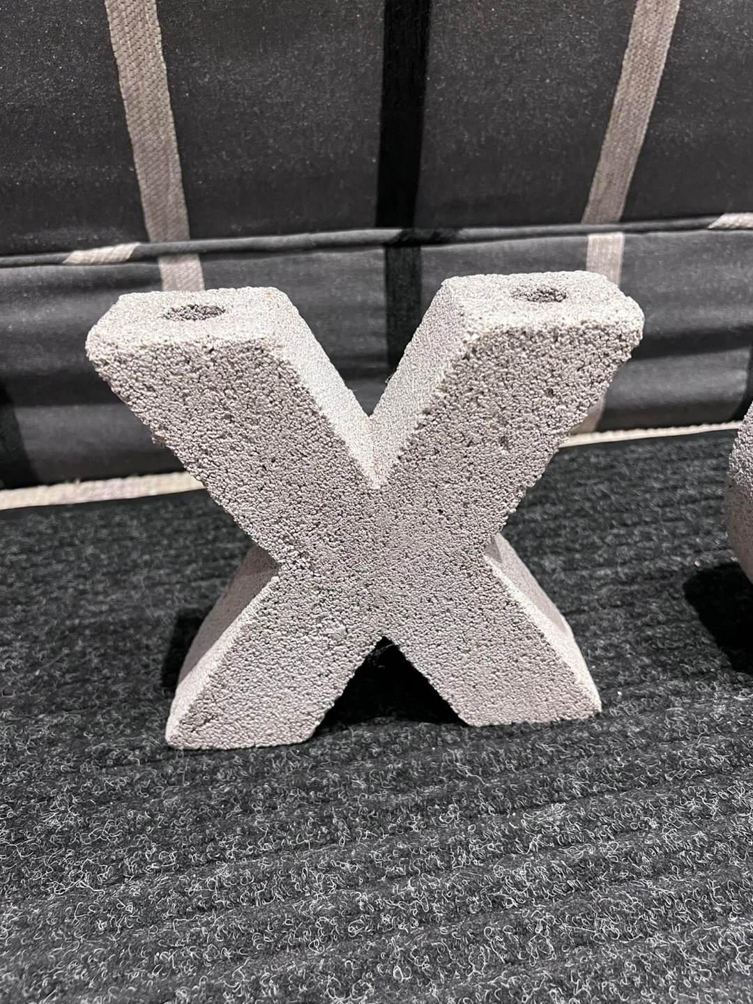 Concrete XOX Decor / Candleholders - photo 2