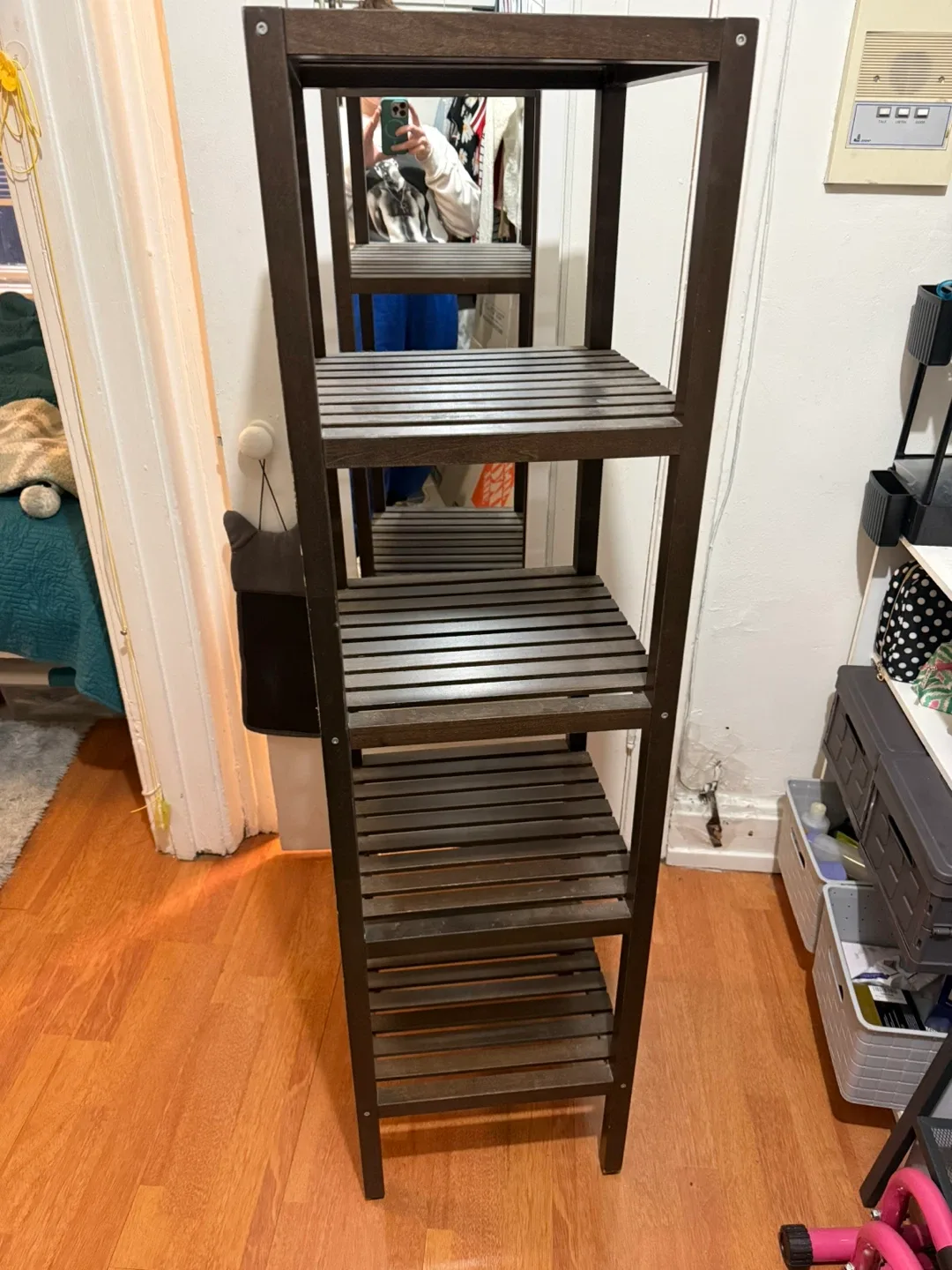 IKEA Molger Shelf Unit - Dark Brown image indicator(2)