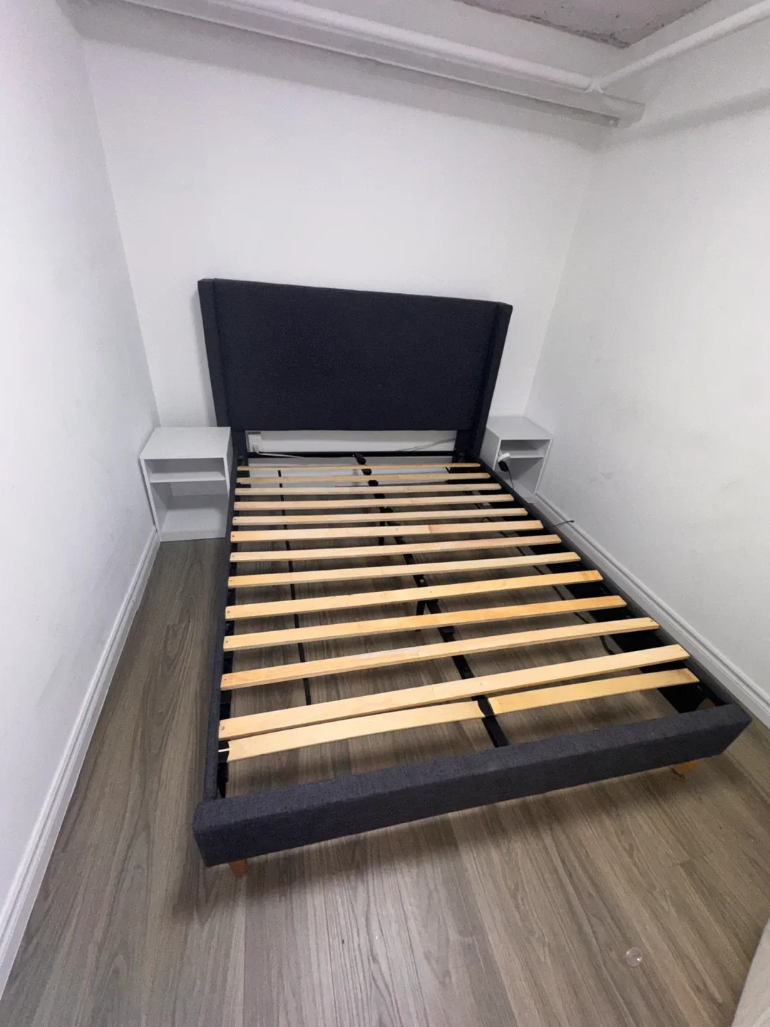 Bed Frame with Headboard - Queen size