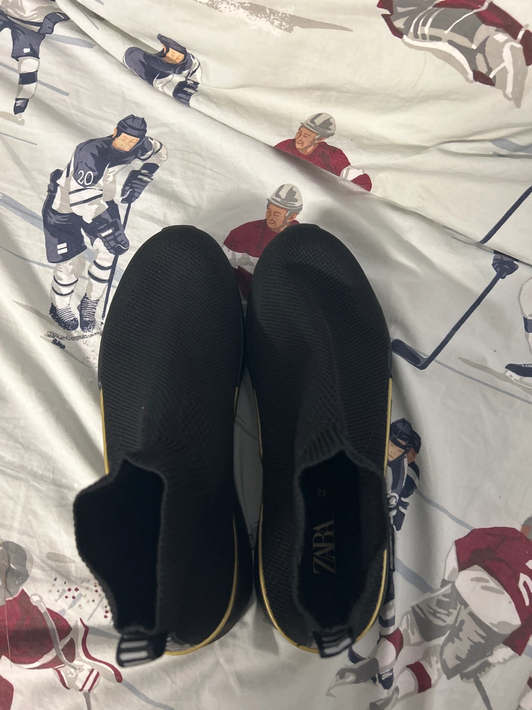 Zara Black Knit Sneakers - Size 43 - photo 3