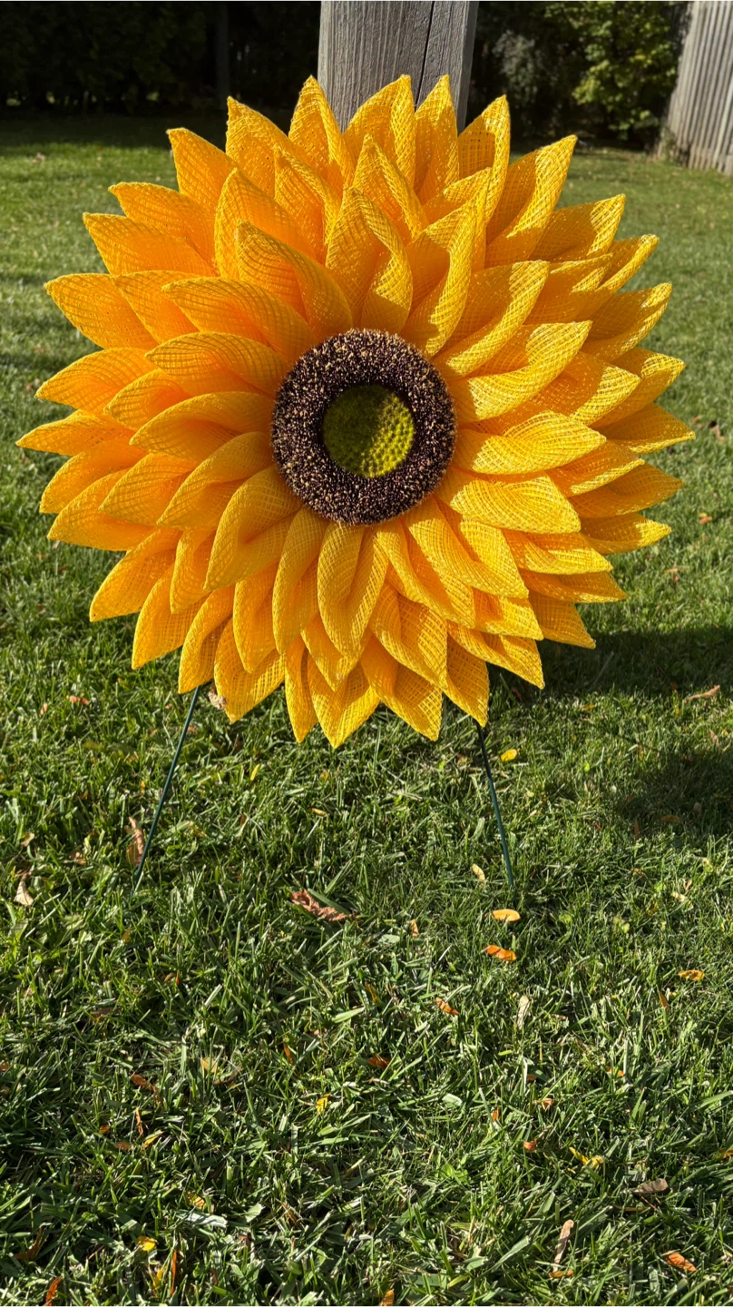 Handmade Yellow Sunflower Decoration - photo 5