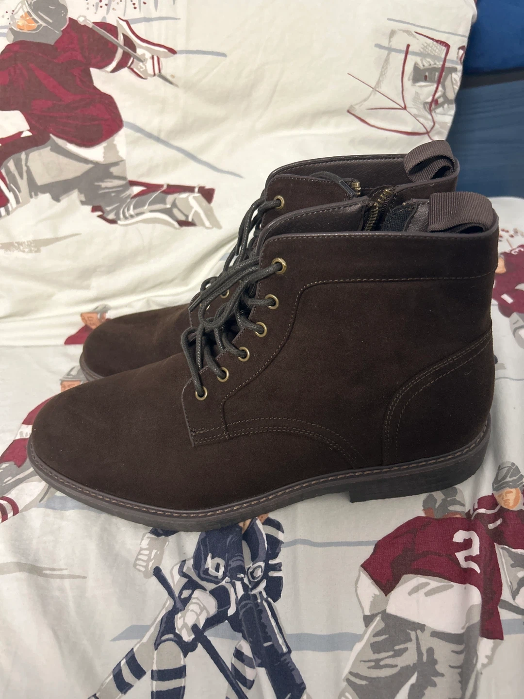 H&M Brown Suede Ankle Boots