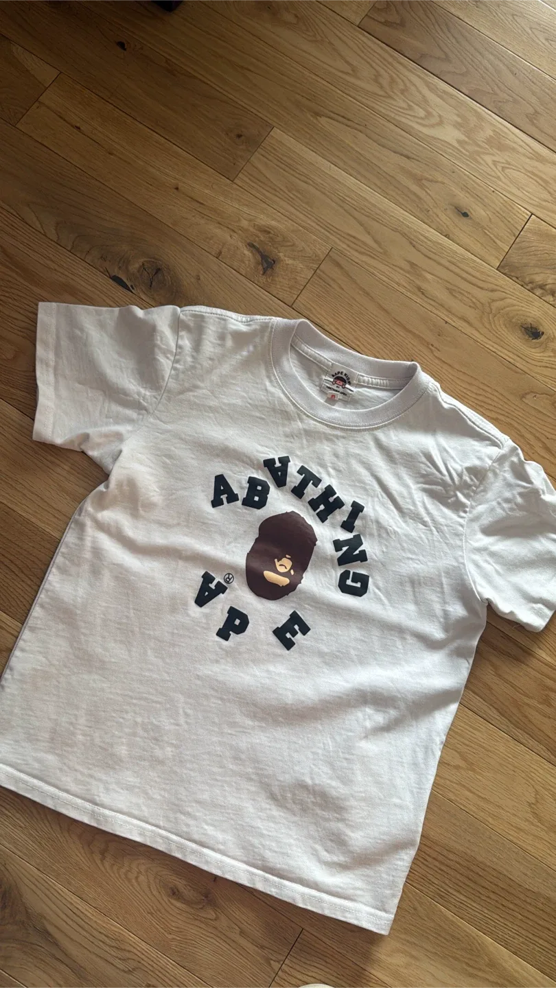 BAPE by A Bathing Ape White T-shirt
