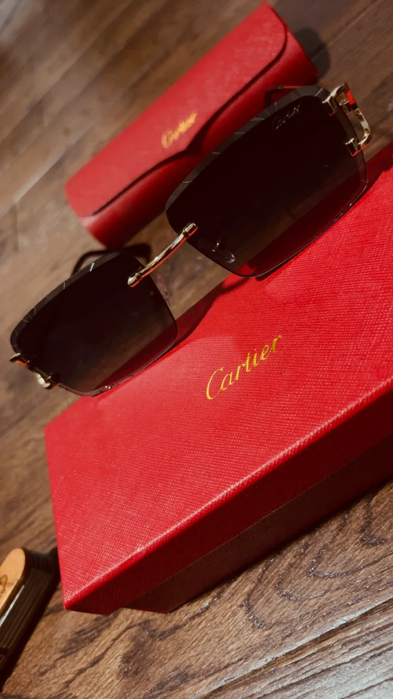 Cartier Sunglasses with Case image indicator(2)